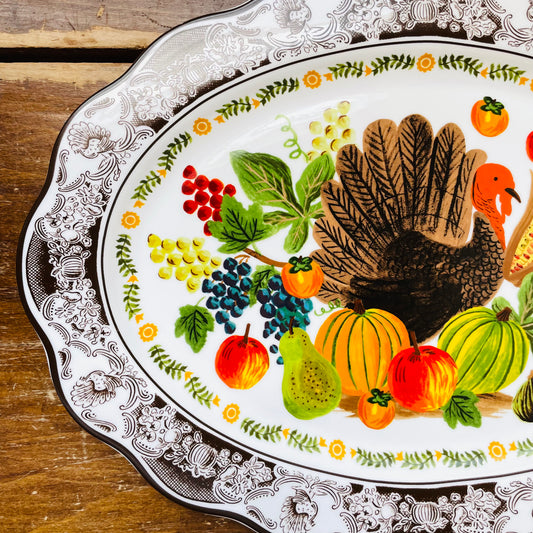 Harvest Porcelain Serving Platter