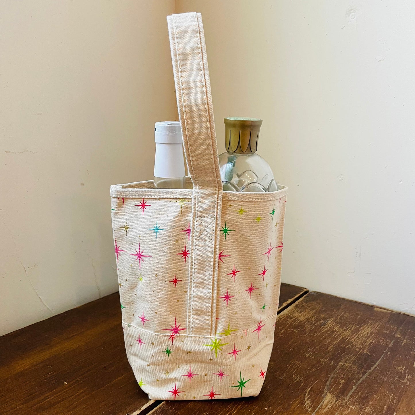 Stay Merry Wine Tote