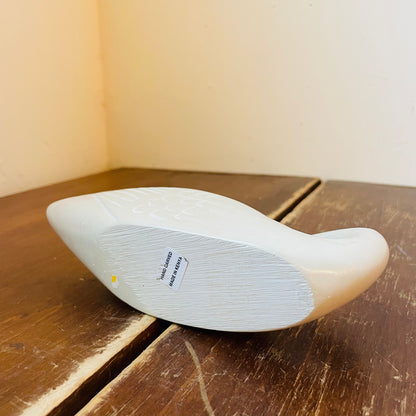 Hand-Carved Kenyan Soapstone Goose- Vintage