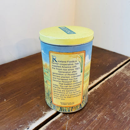 Riceland 75th Anniversary Advertising Tin - Vintage