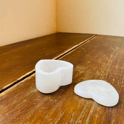 Small Alabaster Heart