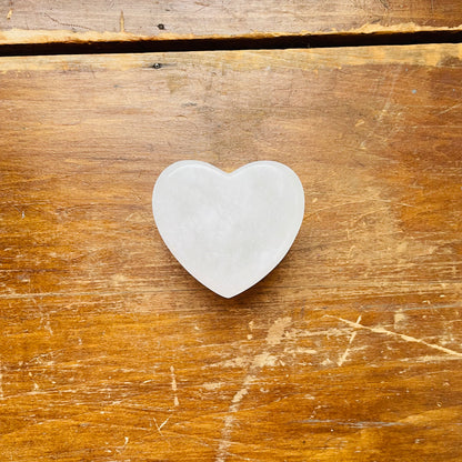 Small Alabaster Heart