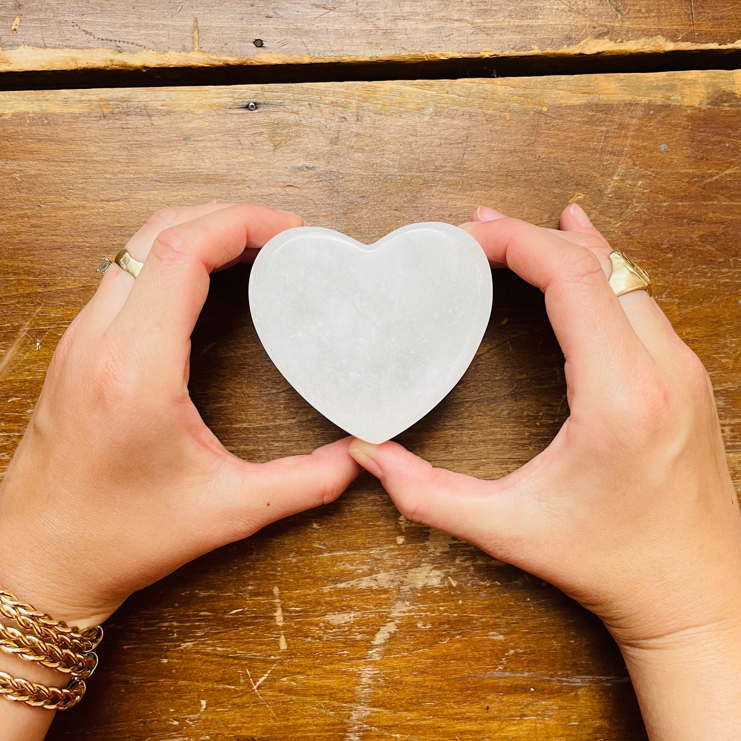 Small Alabaster Heart