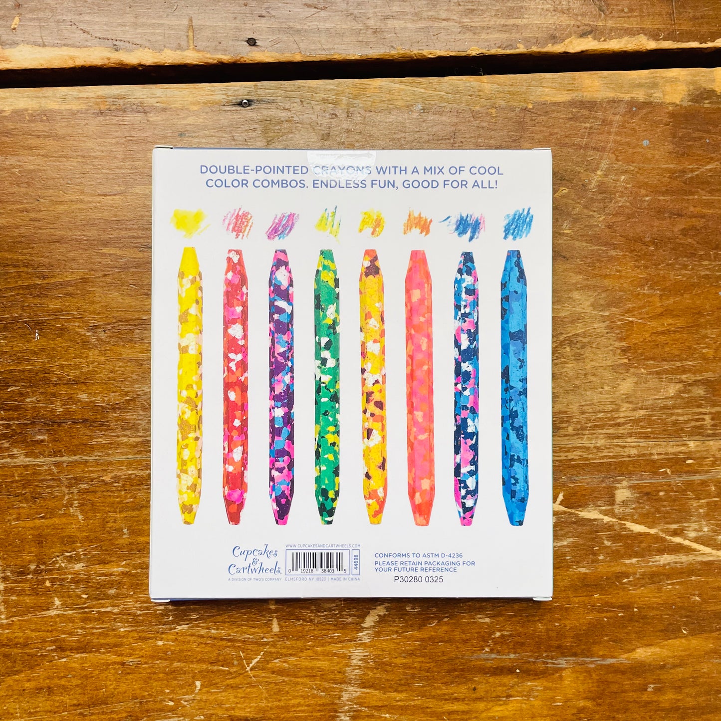 Happy Confetti Crayon Set