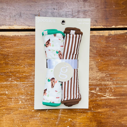 Mallard Drake Burp Cloth Set