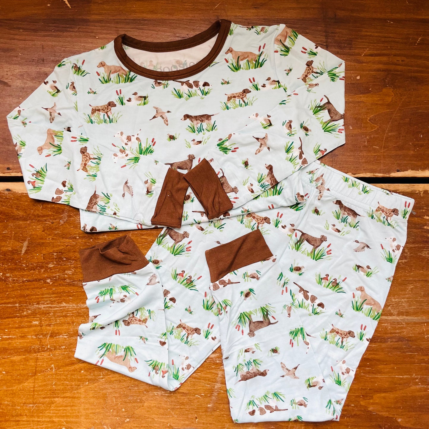 Delta Dogs Long-Sleeve PJ Set