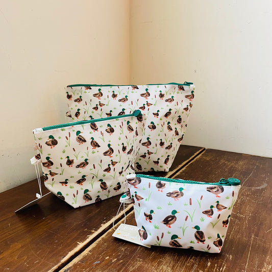 Mallard Drake Easy Clean Pouch Set of 3