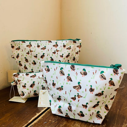 Mallard Drake Easy Clean Pouch Set of 3