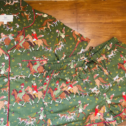 Fox Hunting Short PJ Set