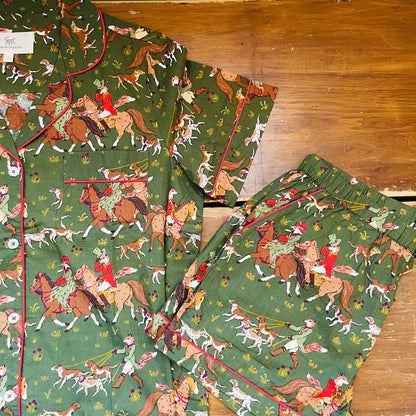 Fox Hunting Short PJ Set