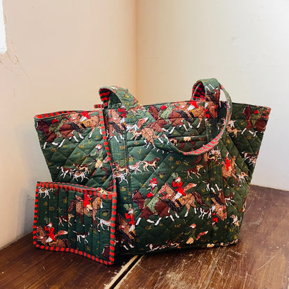 Fox Hunting Weekender Bag