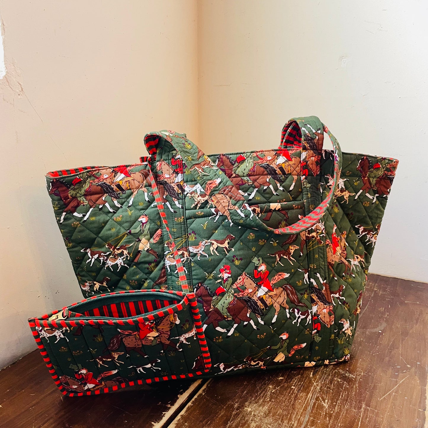 Fox Hunting Weekender Bag