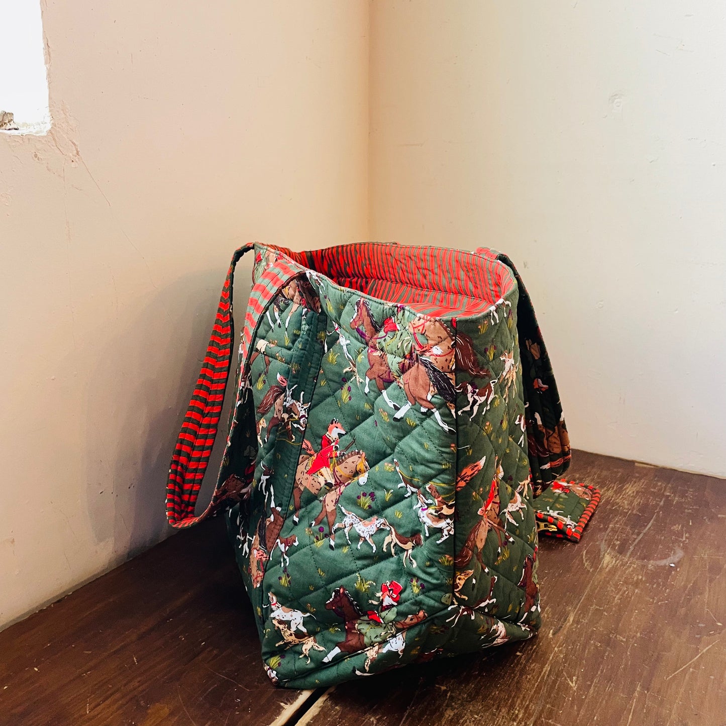 Fox Hunting Weekender Bag