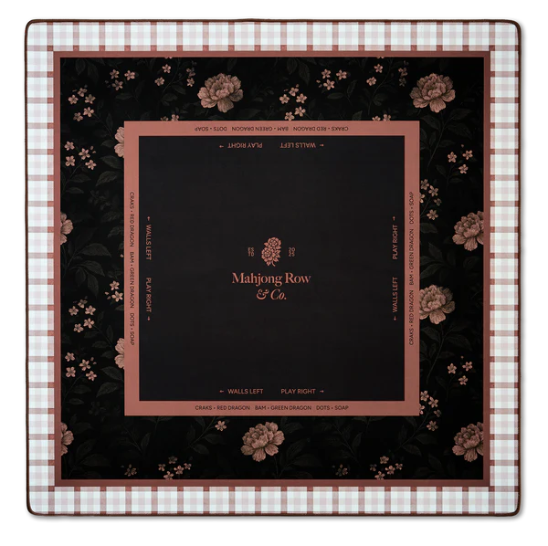 Mocha Bloom Light Mahjong Mat