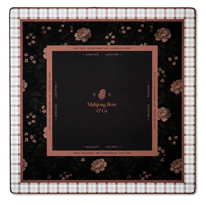 Mocha Bloom Light Mahjong Mat