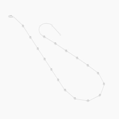 Silver Waterproof In The Loop Chain Necklace