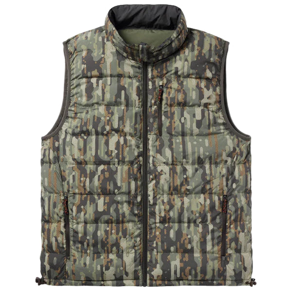 Reversible Puffer Vest: Raven & Woodland