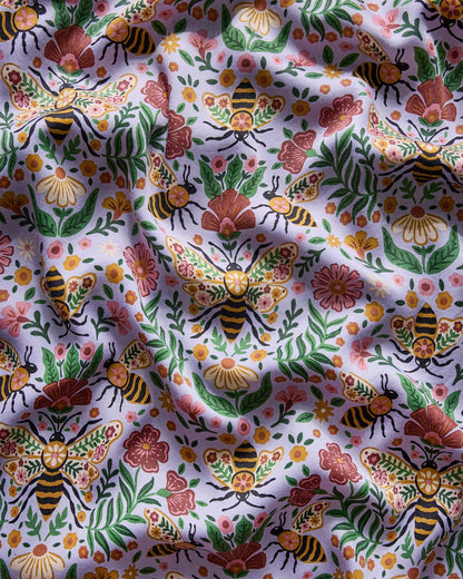 Bee Tapestry Eco Satin Soho Set