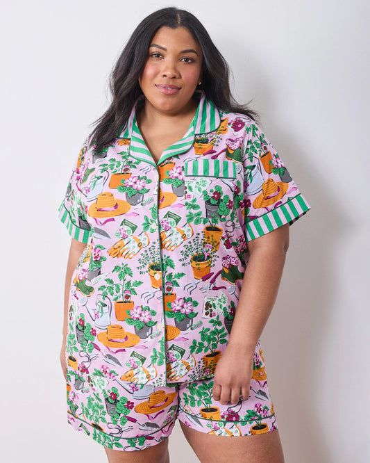 Green Thumb Short Sleep Set