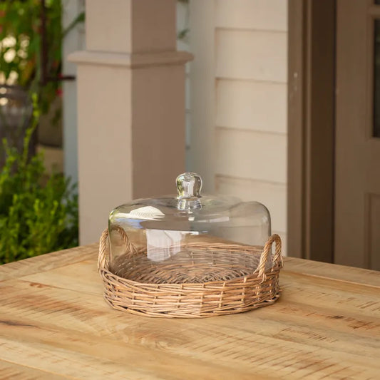 Cloche Covered Basket