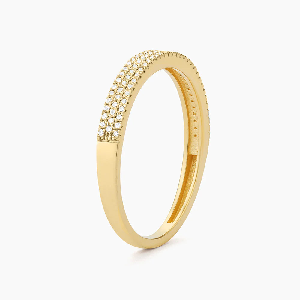 Waterproof Triple Row Stackable Ring