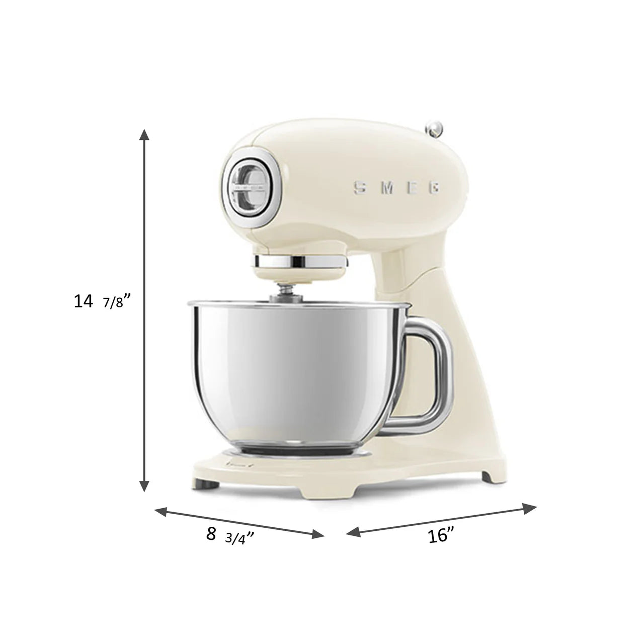 SMEG Cream Standing Mixer