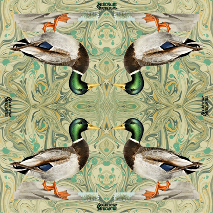 The Sugartown Mallard Mahjong Mat