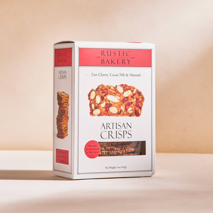 Tart Cherry, Cacao Nib & Almond Artisan Crisps