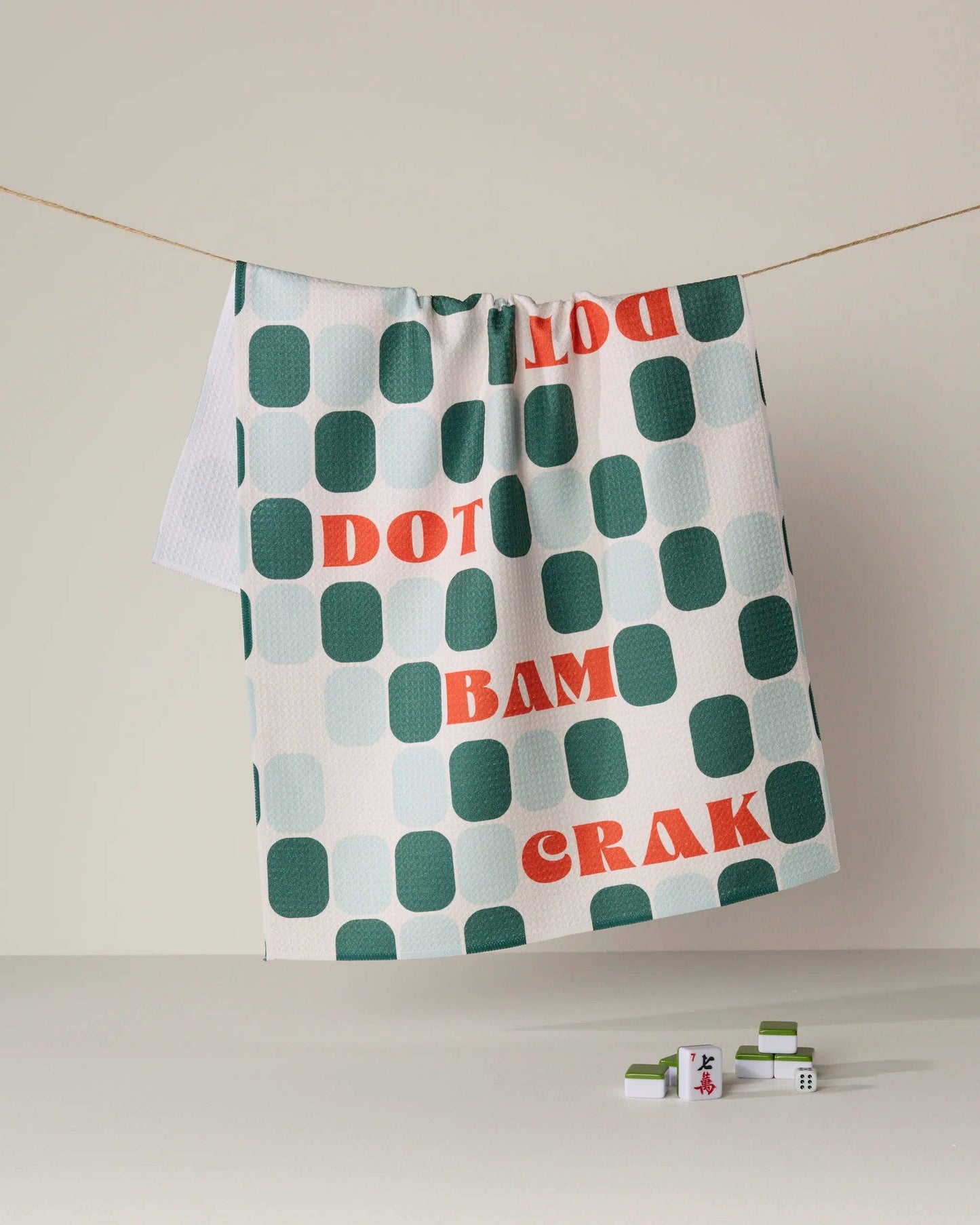 Cypress Tile Talk Tea Towel