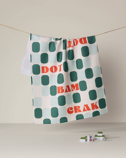 Cypress Tile Talk Tea Towel