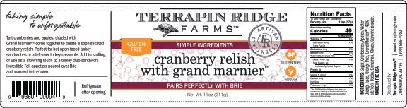 Cranberry Relish w/ Grand Marnier