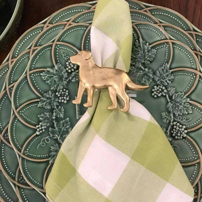 Labrador Clear Napkin Rings