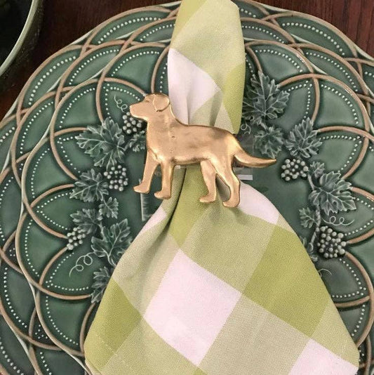 Labrador Clear Napkin Rings