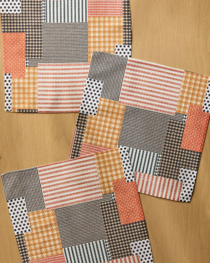 Patch and Pumpkin Dishcloth Set