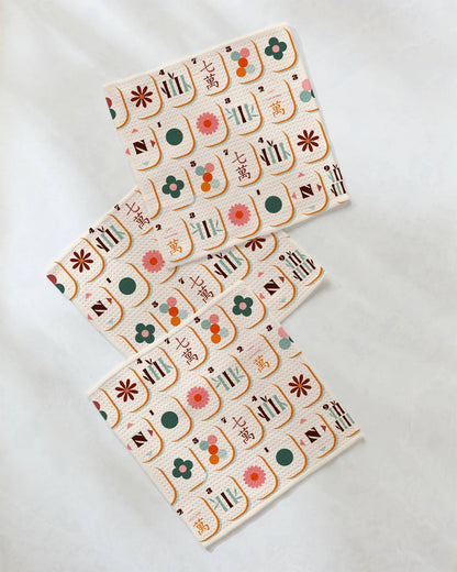 Cypress Tile Toss Dishcloth Set