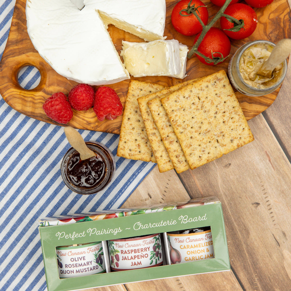 Perfect Pairings Charcuterie Board Sampler Jams