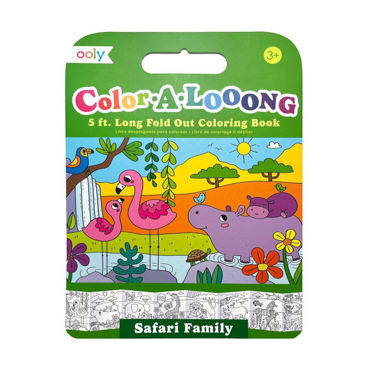 Color-A-Loong 5' Fold Out Coloring Book