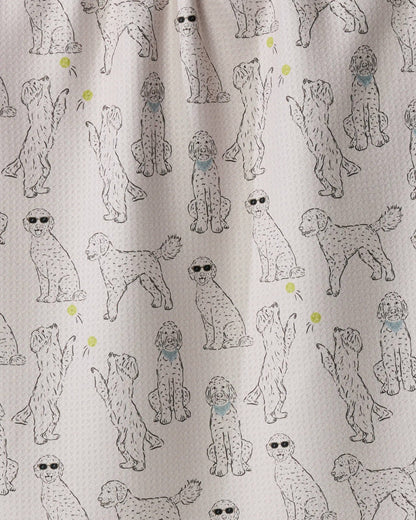 Doodle Daze Tea Towel: Storm