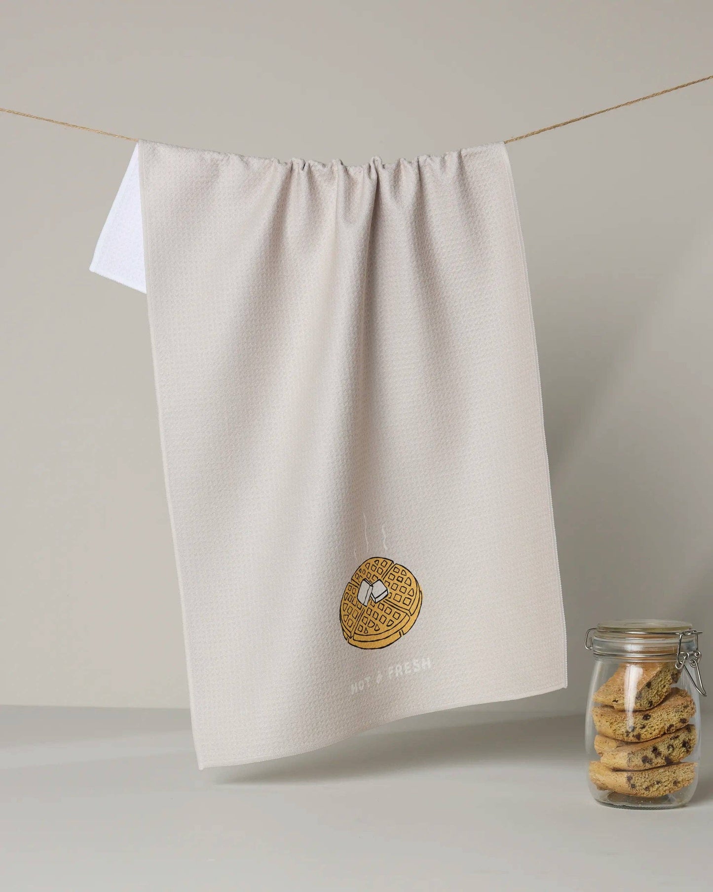Hot and Fresh Tea Towel