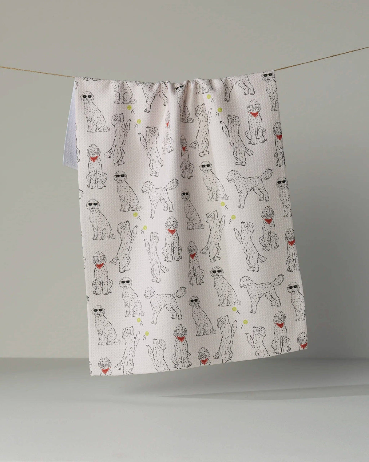 Doodle Daze Tea Towel: Storm