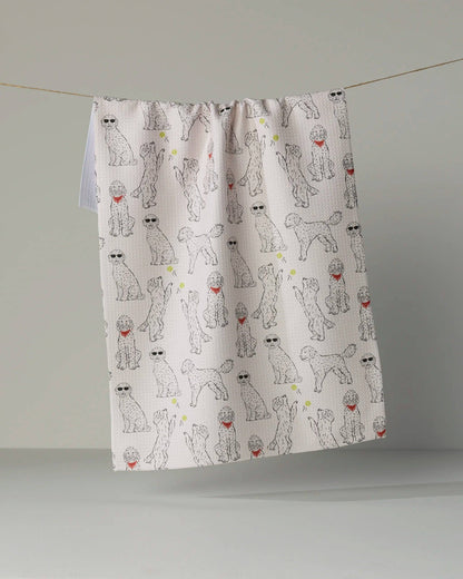 Doodle Daze Tea Towel: Storm