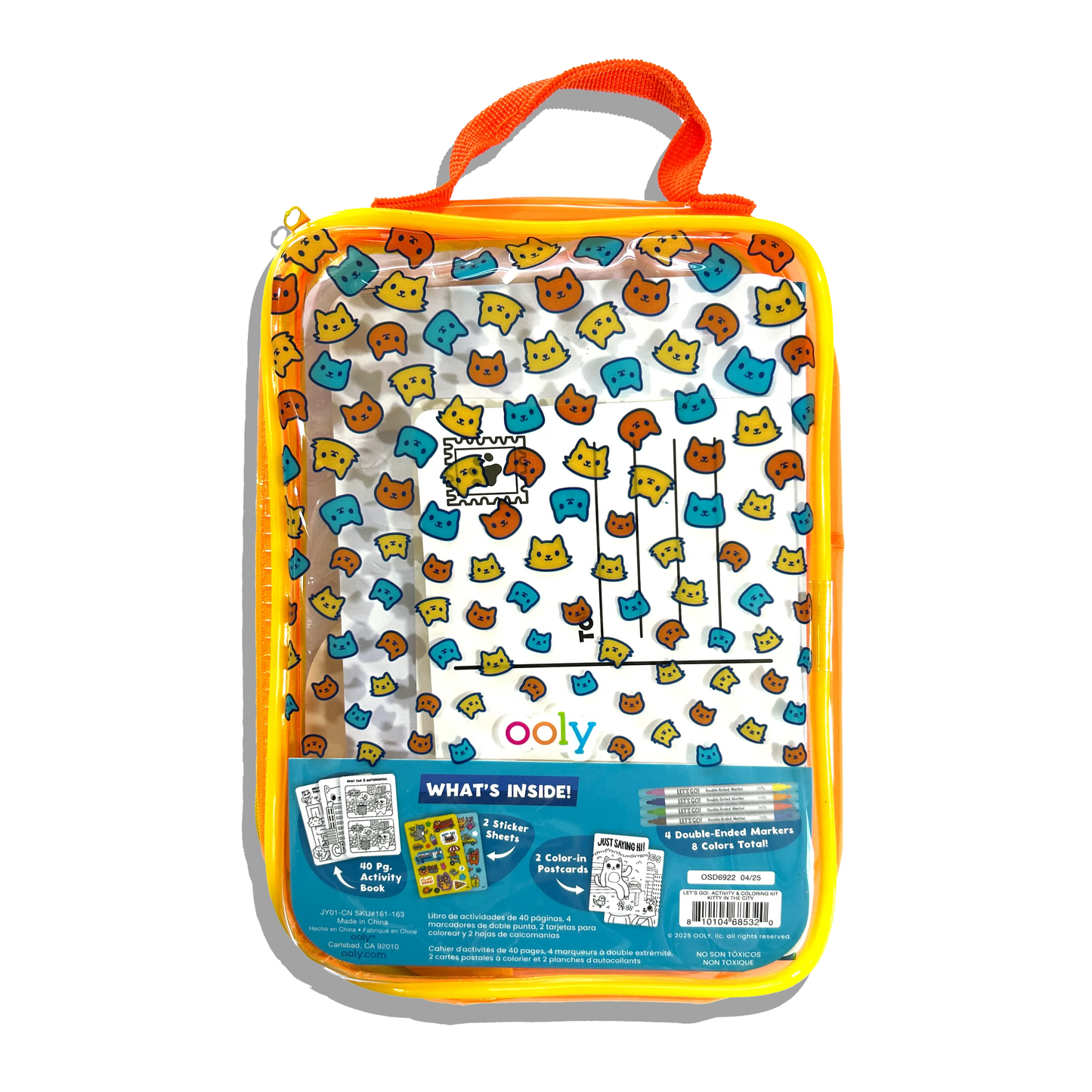 Let's Go!: Activity & Coloring Kit - Kitty In The City