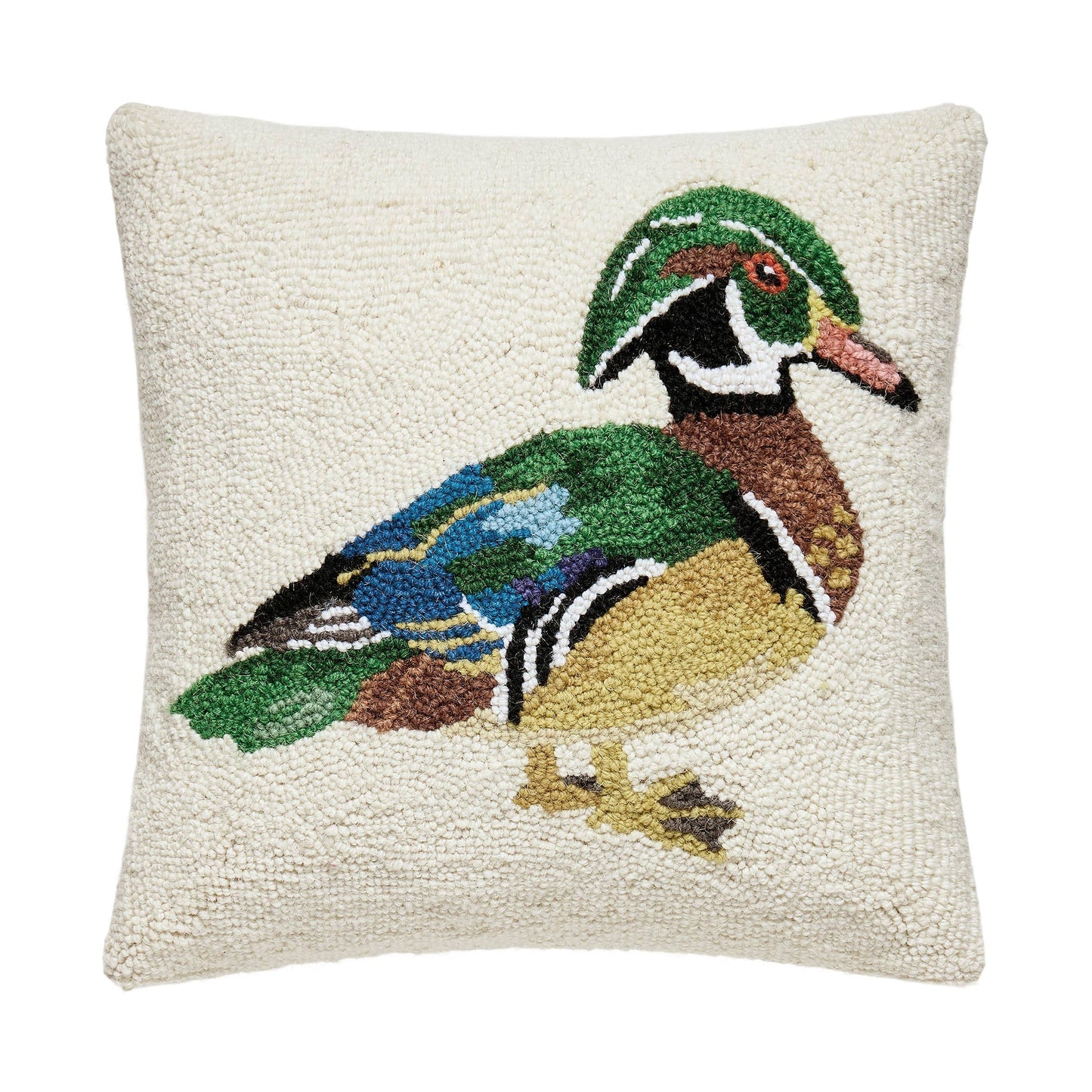 Wood Duck Hook Pillow