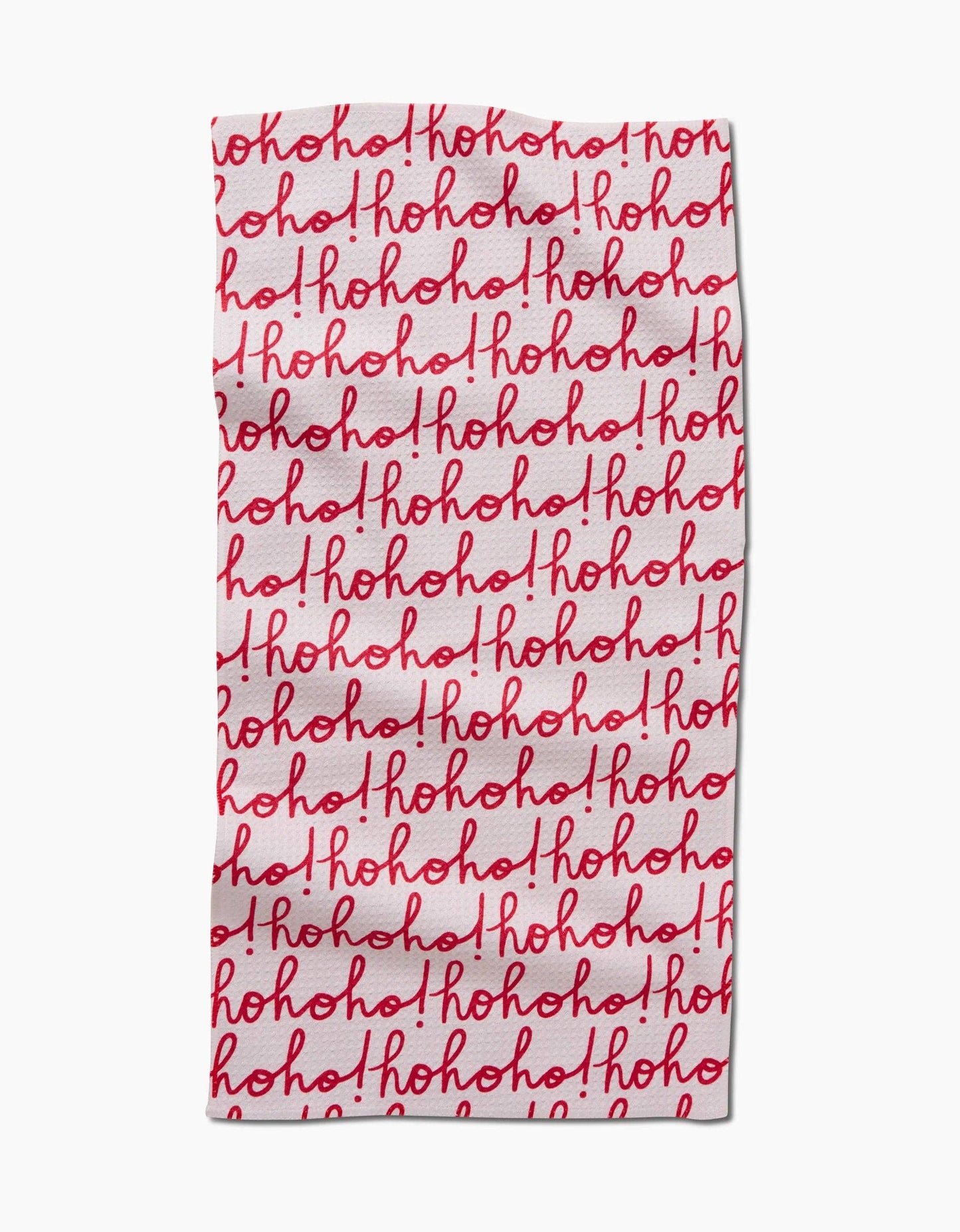 Ho Ho Holiday Red Bar Towel