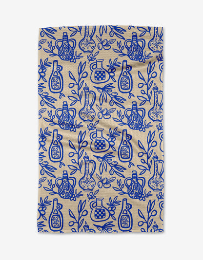 Mediterranean Pour Tea Towel