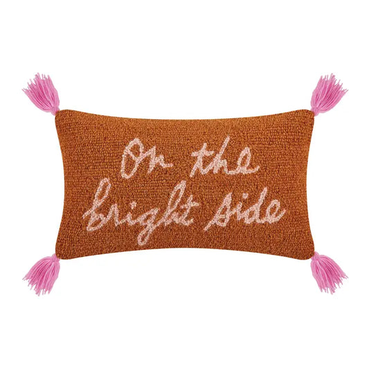 Bright Side Hook Pillow with Tassels