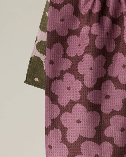 Fuzzy Floral Luxe Kitchen Towel