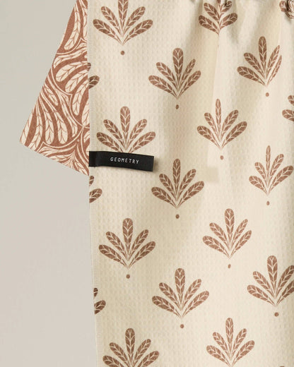 Desert Fronds Luxe Kitchen Towel