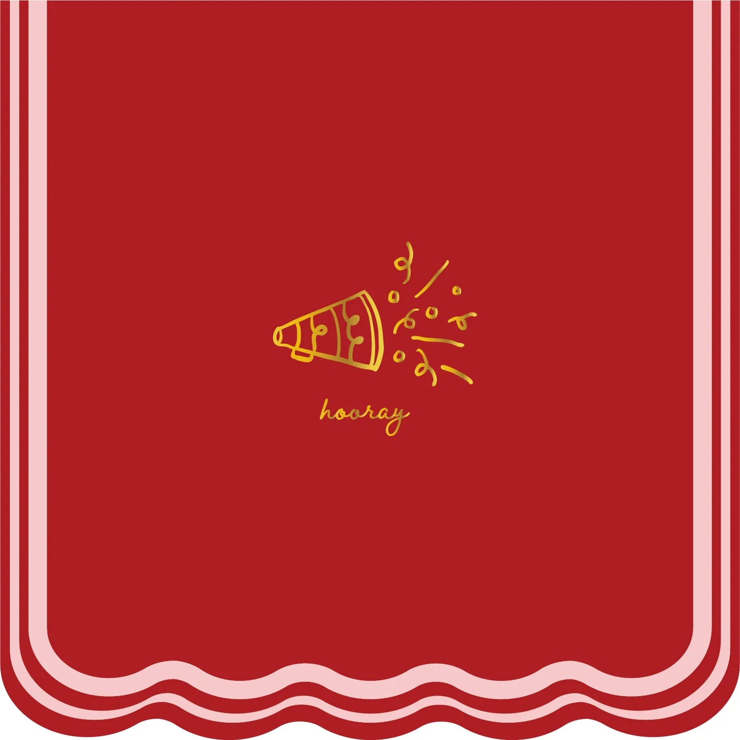 Hooray Icon Cocktail Napkin