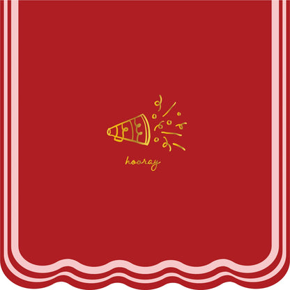 Hooray Icon Cocktail Napkin